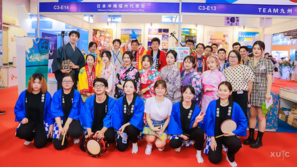 廈門海峽旅博會上的文化使者 日本語言與文化學院學子助力日本旅游推廣